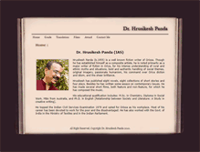 Tablet Screenshot of hrusikeshpanda.com